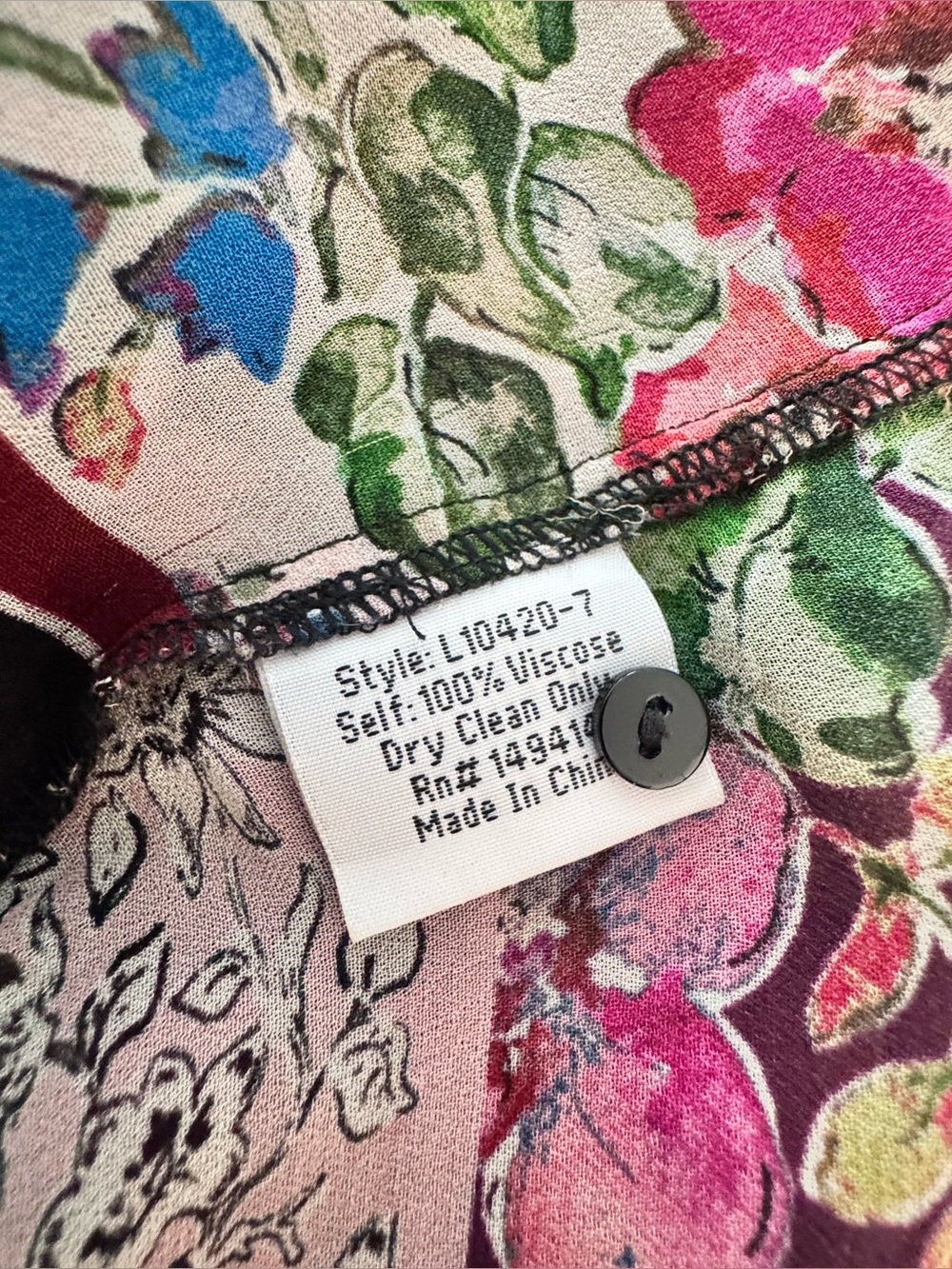 Johnny Was Jade Roswell Pieced Blouse - Picture 8 of 10